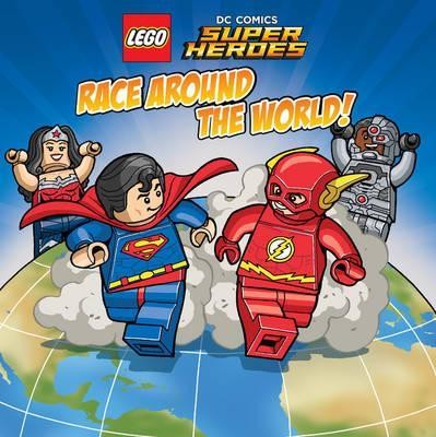 DC Comics Super Heroes: Race Around the World LEGO Story Books set (#9781407162218-1, 2016)