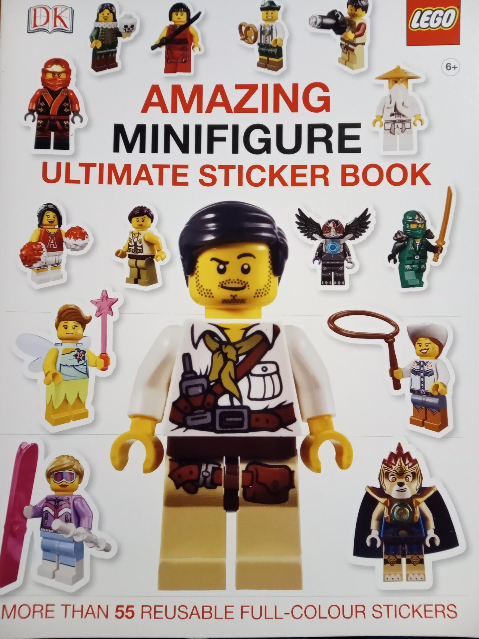 Amazing Minifigure: Ultimate Sticker Book LEGO Activity Books set (#9781409338147-1, 2013)