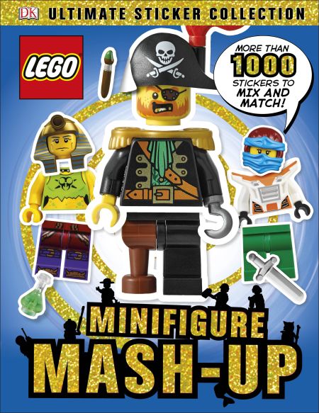 Minifigure Mash-up: Ultimate Sticker Collection LEGO Activity Books set (#9781465444646-1, 2016)