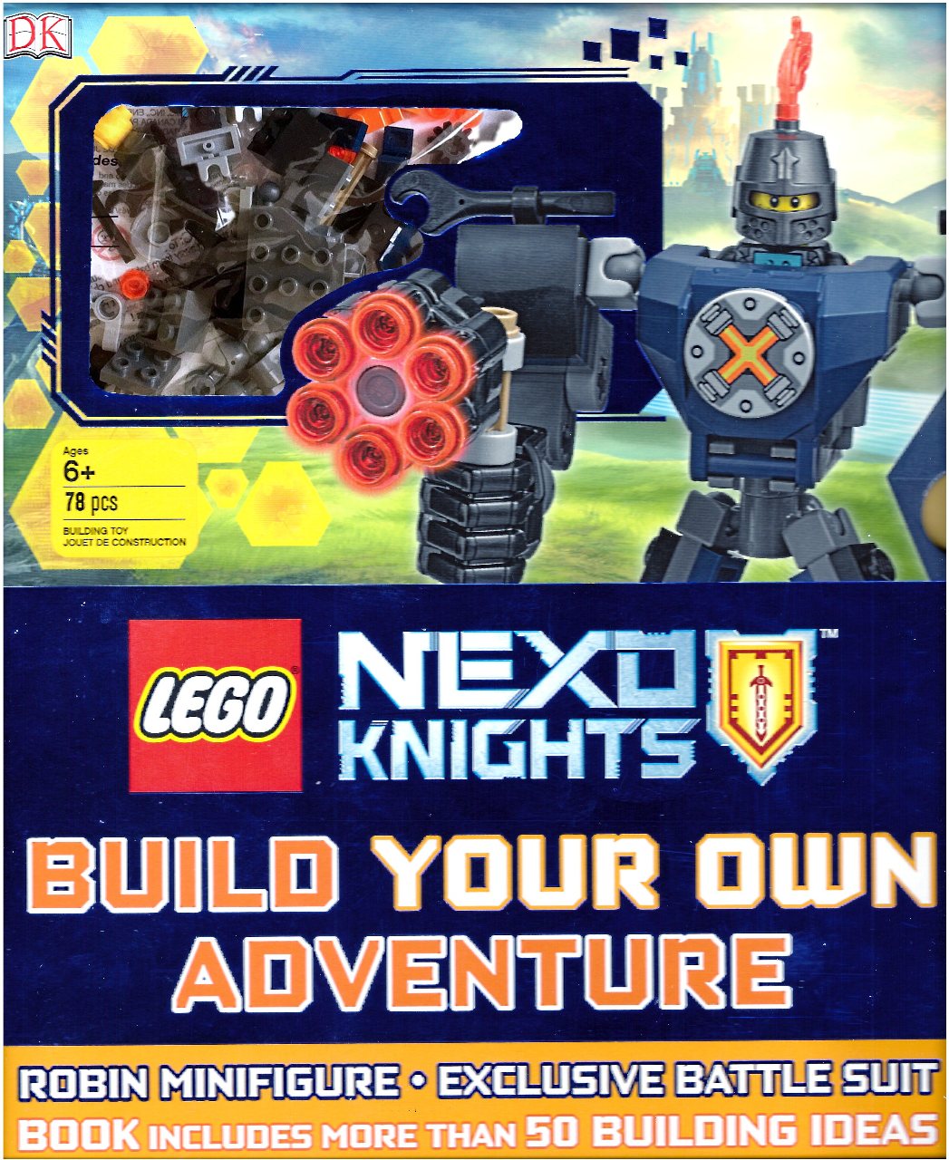 Nexo Knights: Build Your Own Adventure LEGO set (#9781465460875-1)