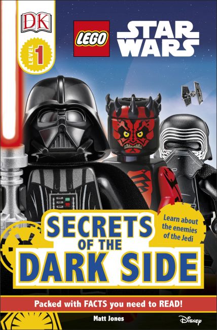 DK Readers Level 1: Star Wars: Secrets of the Dark Side LEGO Story Books set (#9781465463364-1, 2017)