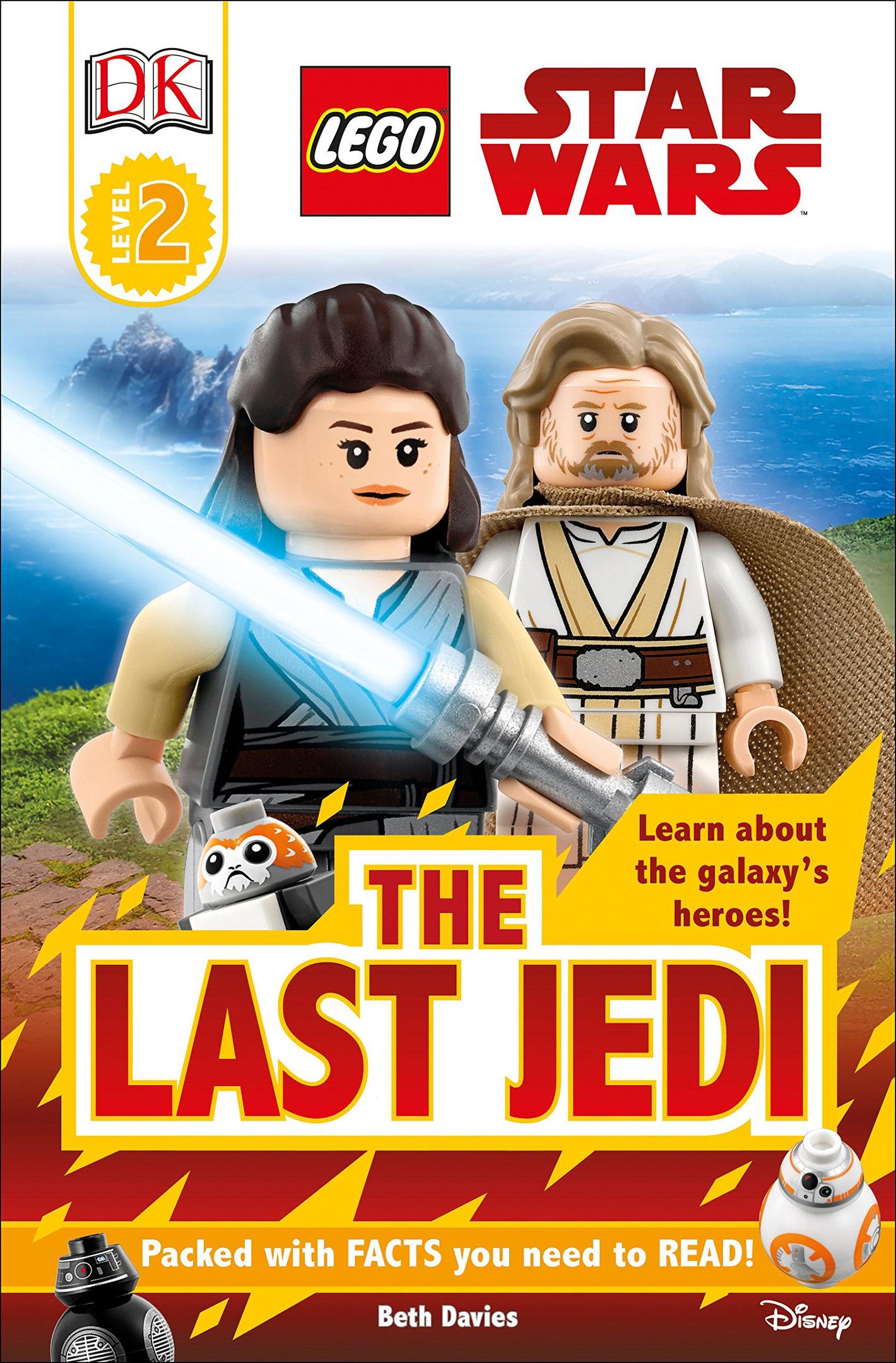 DK Readers Level 2 Star Wars - The Last Jedi LEGO set (#9781465466631-1)