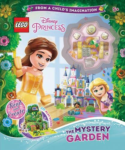 Disney Princess: The Mystery Garden LEGO Activity Books with LEGO Parts set (#9781789053074-1, 2018)