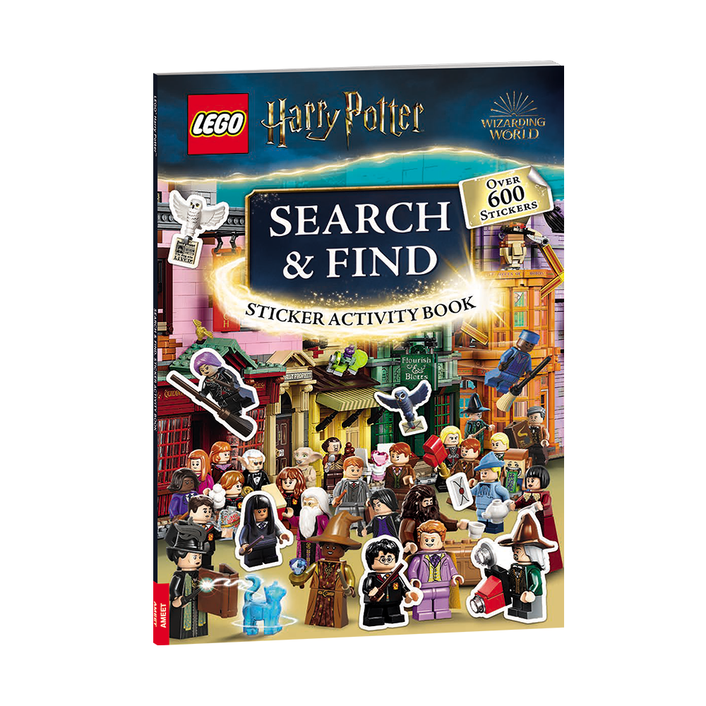 Harry Potter: Search and Find LEGO Activity Books set (#9781837250066-1, 2024)