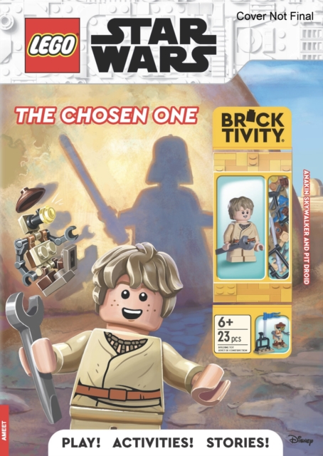 Star Wars: The Chosen One LEGO Activity Books with LEGO Parts set (#9781837250837-1, 2025)