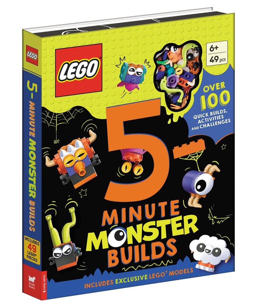 5-Minute Monsters LEGO Ideas Books set (#9781837251803-1, 2026)