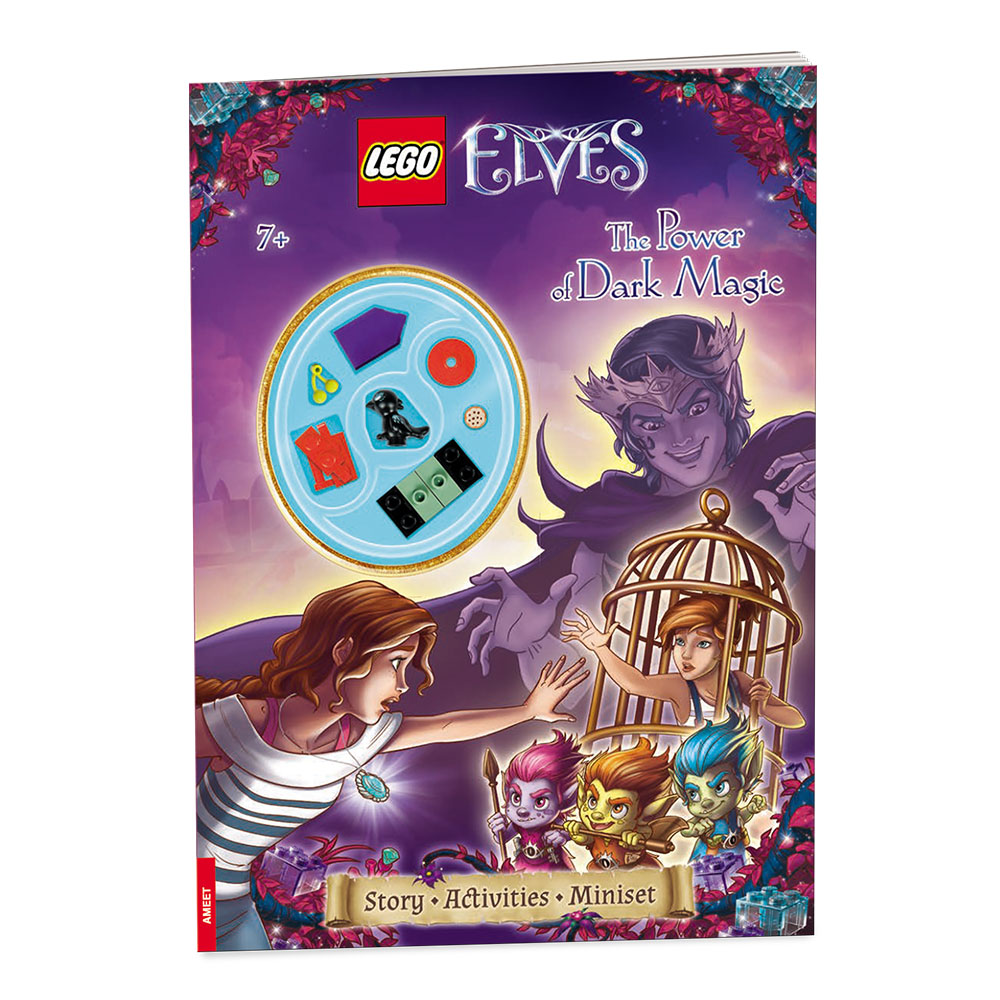 Elves: The Power of Dark Magic LEGO Activity Books with LEGO Parts set (#9782351009697-1, 2017)