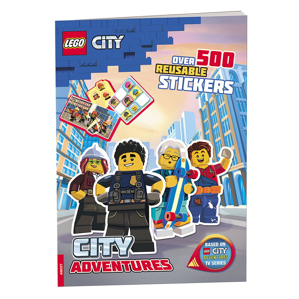 City: City Adventures LEGO Activity Books set (#9788202751432-1, 2020)