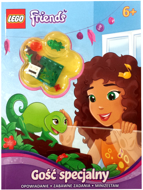 Friends: Gość Apecjalny LEGO Activity Books with LEGO Parts set (#9788325320249-1, 2017)