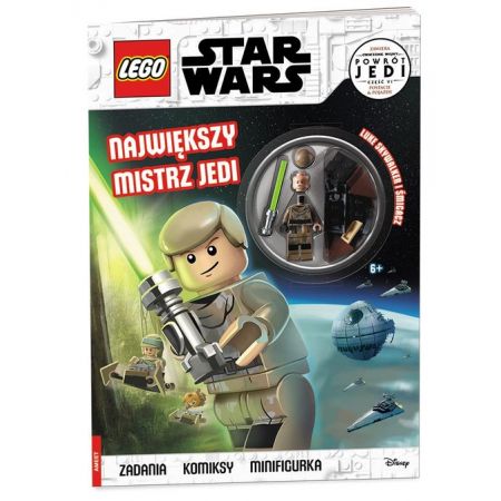 Star Wars: Największy Mistrz Jedi LEGO Activity Books with LEGO Parts set (#9788325342135-1, 2023)