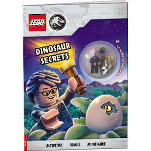 Jurassic World: Dinosaur Secrets LEGO Activity Books with LEGO Parts set (#9788325343859-1, 2024)