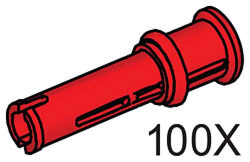 Connector Peg with Axle (Pack of 100) LEGO Technic set (#991337-1, 2007)