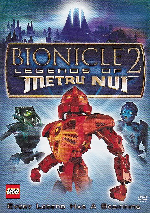 Bionicle 2: Legends of Metru Nui (DVD) LEGO set (#BIONICLEDVD2-1)
