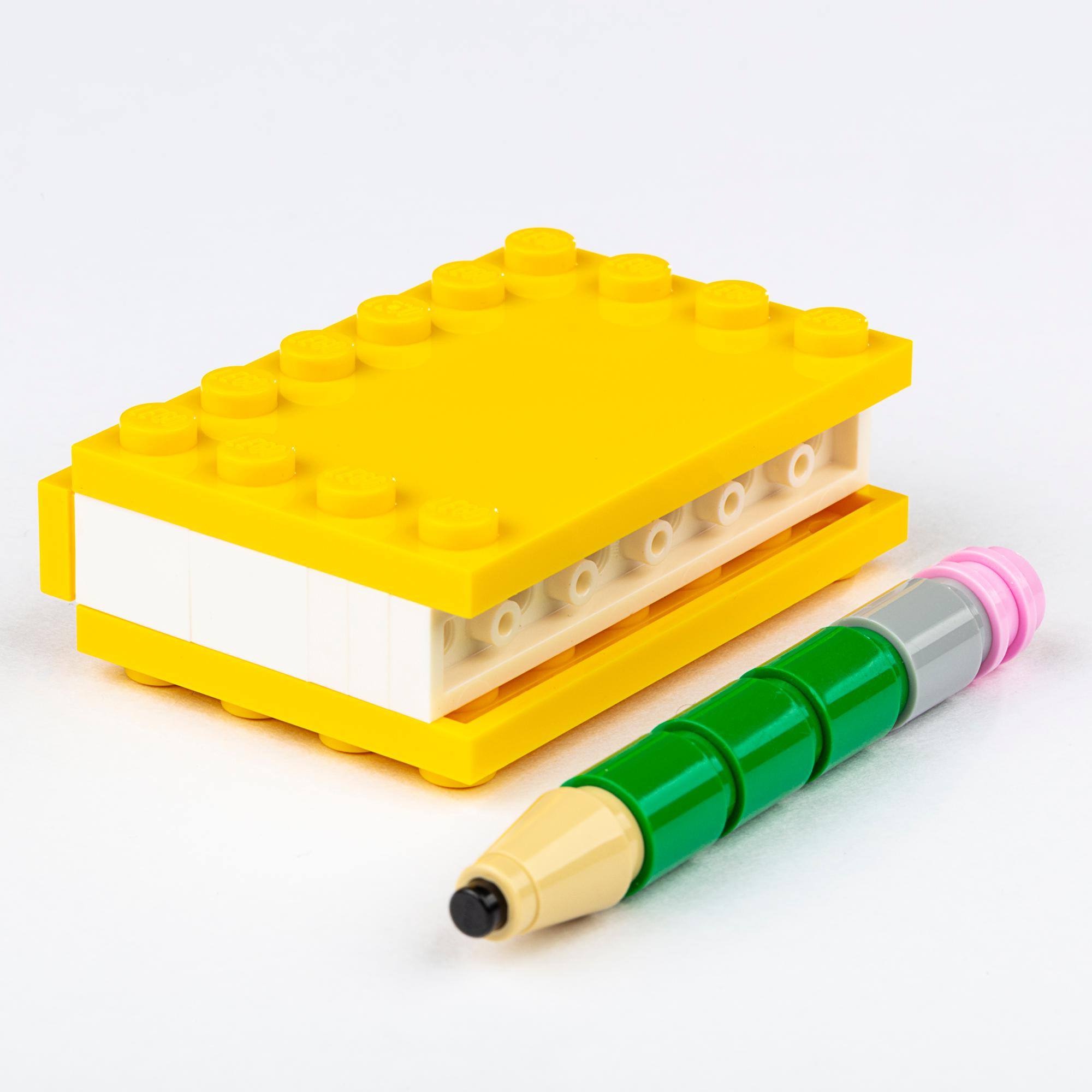 Book and Pencil LEGO set (#BOOKANDPENCIL-1)