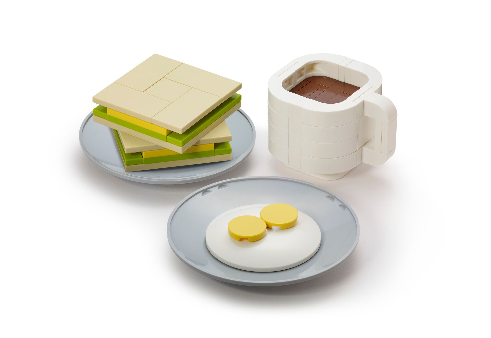Singapore: Kaya Toast, Eggs & Kopi Set LEGO set (#COWS2-1)