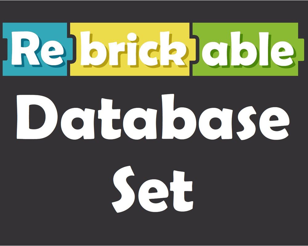 Database Set for 4696-1 LEGO set (#DBASE-4696-1)