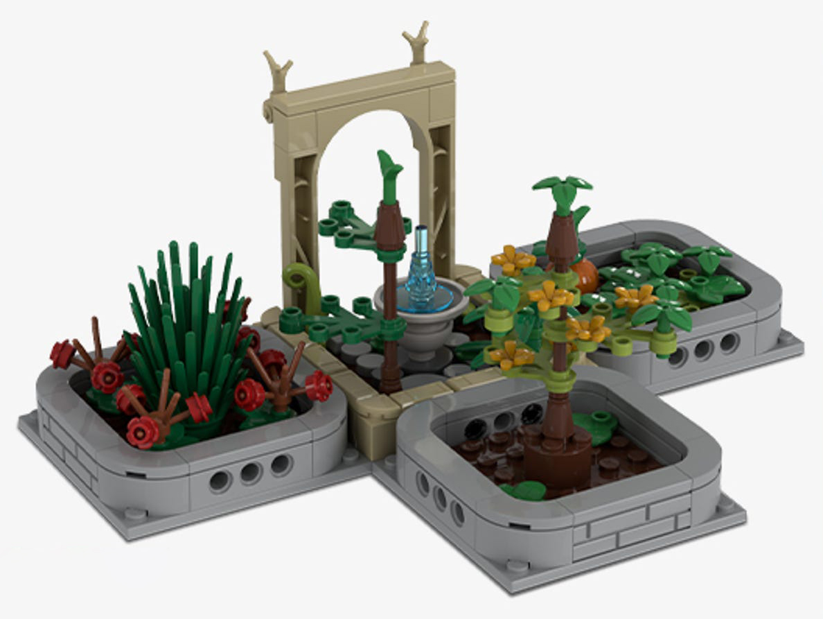 Garden Dreams LEGO LEGO Ideas and CUUSOO set (#EG00006-1, 2023)