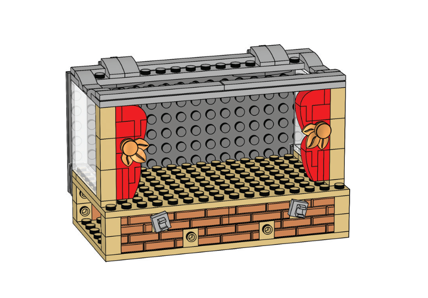Stage Minifigure Stand LEGO Other set (#EG00134-1, 2024)