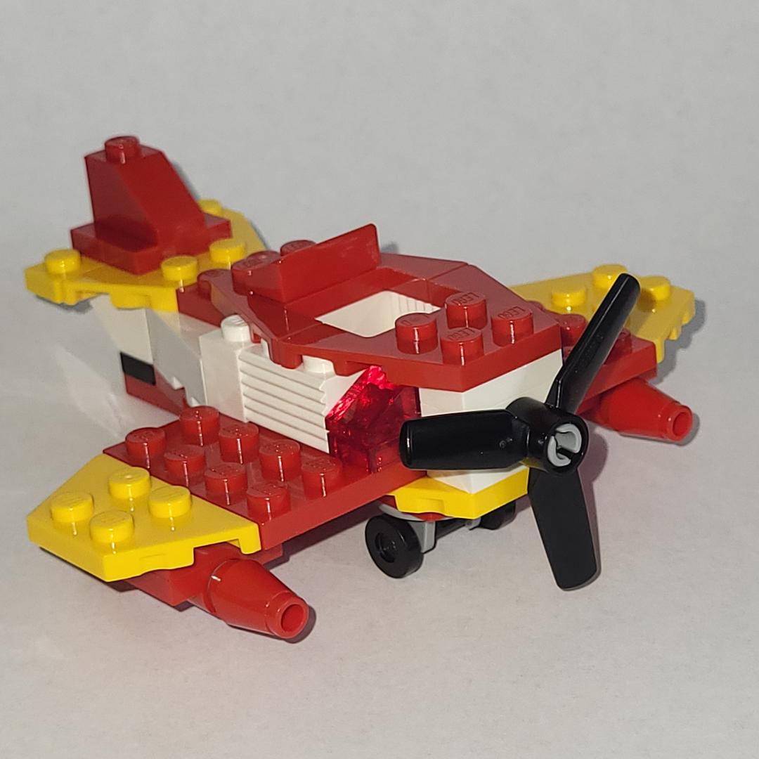 Fire Plane LEGO Promotional set (#FIREPLANE-1, 2013)