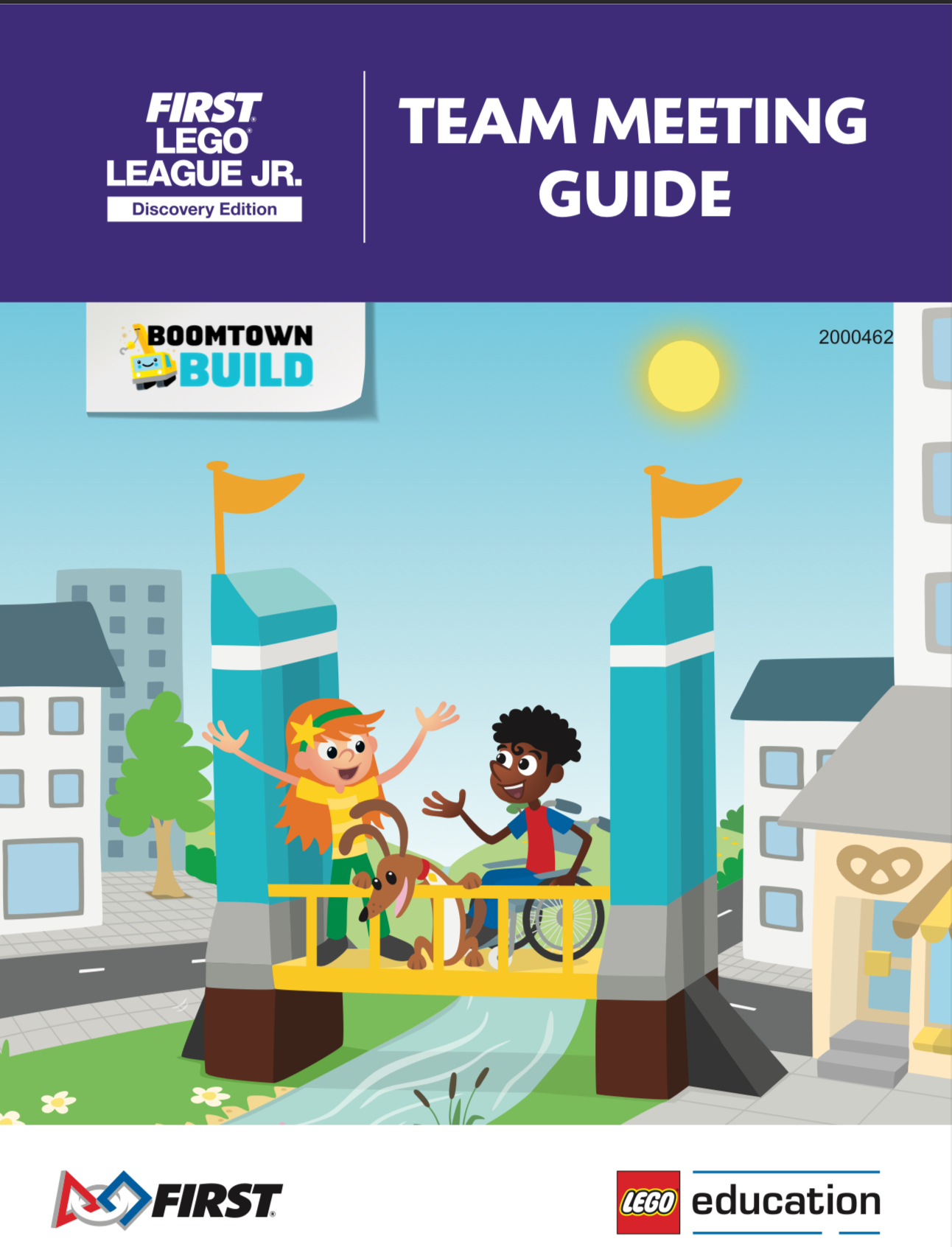 BOOMTOWN BUILD Team Meeting Guide (FLL Jr. Discovery Edition) LEGO FIRST LEGO League set (#FLL2019-4, 2019)