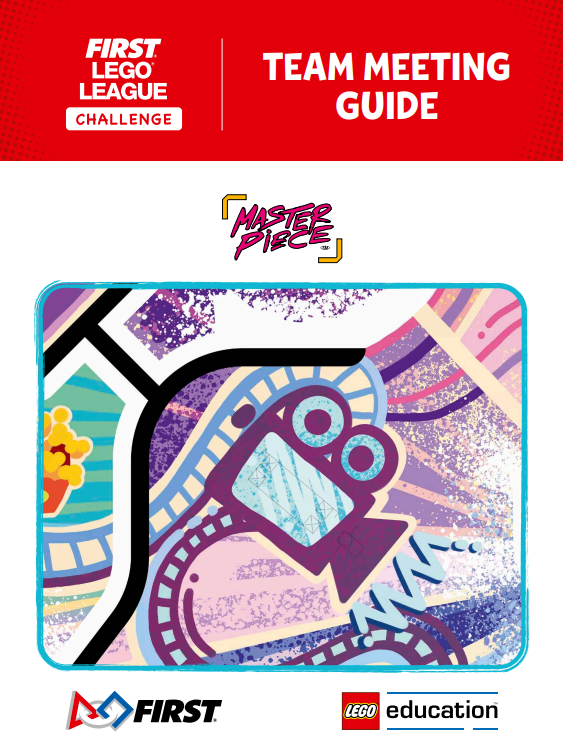 MASTERPIECE Team Meeting Guide (FLL Challenge) LEGO FIRST LEGO League set (#FLL2023-4, 2023)