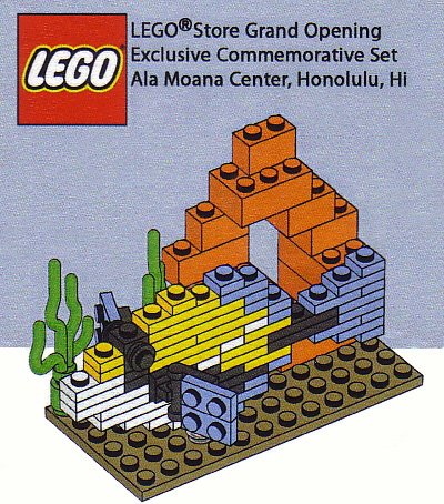LEGO Store Grand Opening Exclusive Set, Ala Moana Center, Honolulu, HI LEGO set (#HONOLULU-1, 2009)