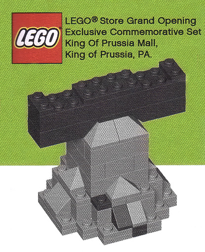 LEGO Store Grand Opening Exclusive Set, King of Prussia Mall, PA LEGO set (#KINGOFPRUSSIA-1, 2008)