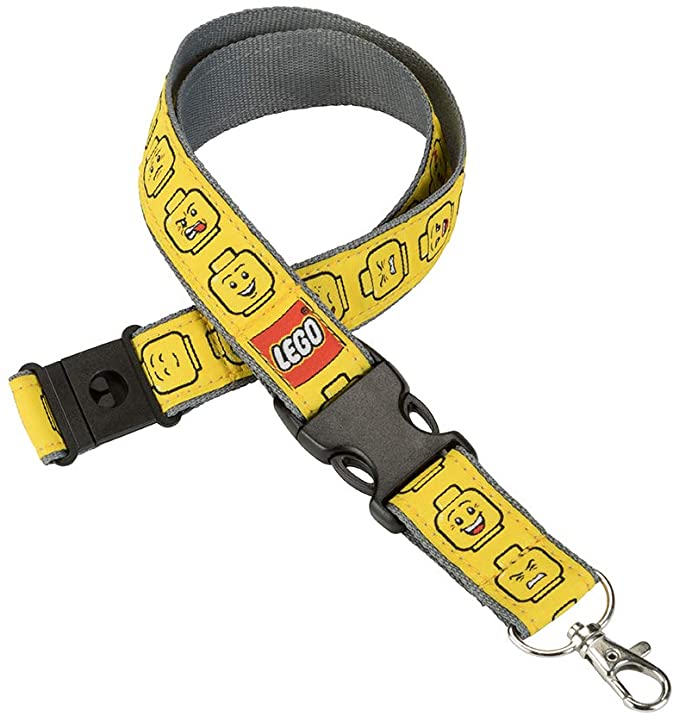Minifigure Heads Lanyard