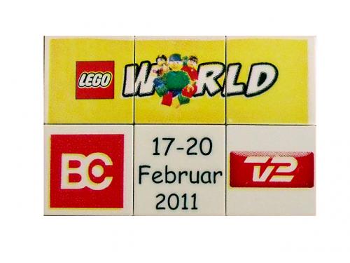 LEGO World Denmark Puzzle Promo 2011