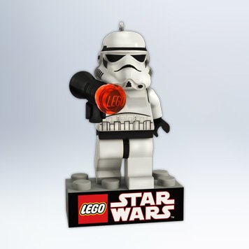 Hallmark Keepsake Christmas Tree Ornament - Star Wars Stormtrooper LEGO set (#QXI2661-1)