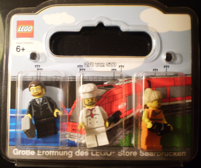 LEGO Store Grand Opening Exclusive Set, Saarbrücken, Germany LEGO LEGO Brand Store set (#SAARBRUCKEN-1, 2012)