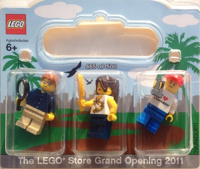 LEGO Store Grand Opening Exclusive Set Fashion Valley San Diego CA LEGO LEGO Brand Store set (#SANDIEGO-1, 2011)