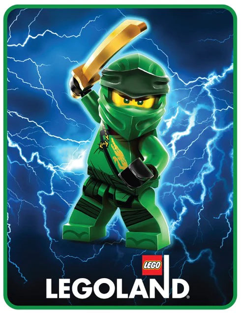 LEGOLAND Lloyd Free Energy Throw LEGO set (#THROW-11)