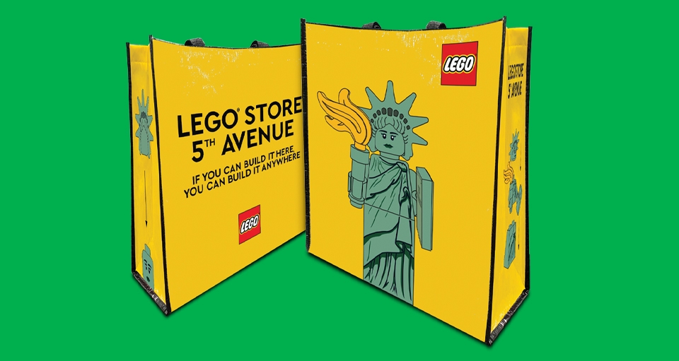 5th Avenue Tote Bag LEGO set (#TOTEBAG-3)