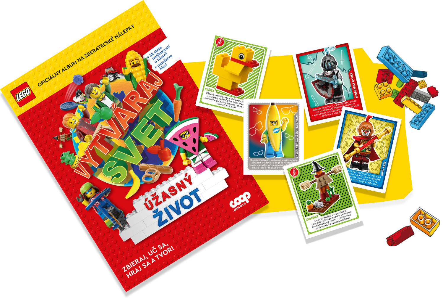 Vytváraj Svet Nálepiek: Úžasný Život (Slovak Version) LEGO set (#TRADINGCARD-9)