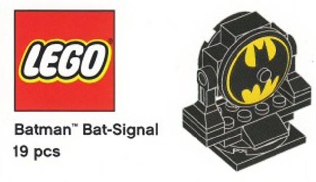 Batman Bat-Signal LEGO Batman set (#TRUBATSIGNAL-1, 2014)