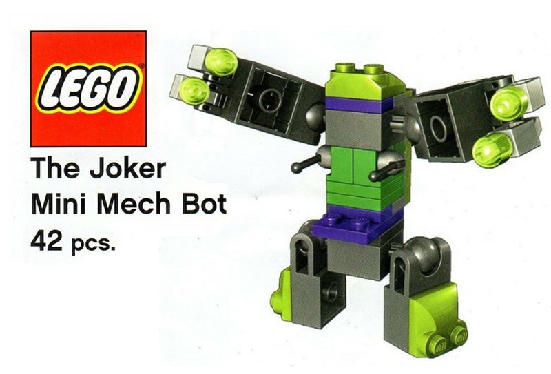 The Joker Mini Mech Bot LEGO Batman set (#TRUJOKERMECH-1, 2013)